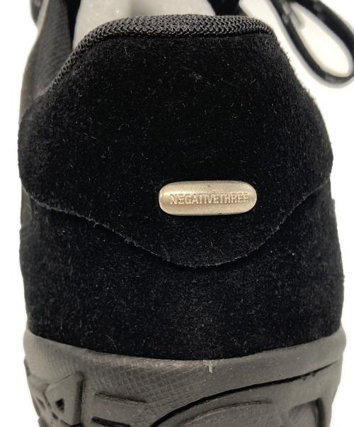 NEGATIVETHREE（ネガティブスリー）NEGATIVETHREE (ネガティブスリー) ASYMMETRY SNEAKERS ブラック サイズ:27㎝ 未使用品の古着・服飾アイテム