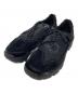 NEGATIVETHREE（ネガティブスリー）の古着「CURVED LACE SNEAKERS」｜ブラック