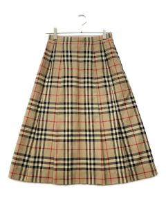 中古・古着通販】Burberry's (バーバリー) プリーツスカート ベージュ