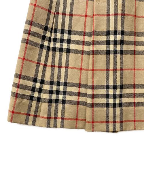 Burberry's（バーバリー）Burberry's (バーバリー) ノヴァチェックスカート ベージュ サイズ:Sの古着・服飾アイテム