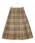 Burberry's（バーバリー）の古着「ノヴァチェックスカート」｜ベージュ