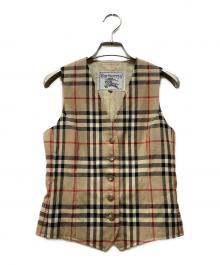 Burberry's（バーバリー）の古着「ノヴァチェックベスト」｜ベージュ