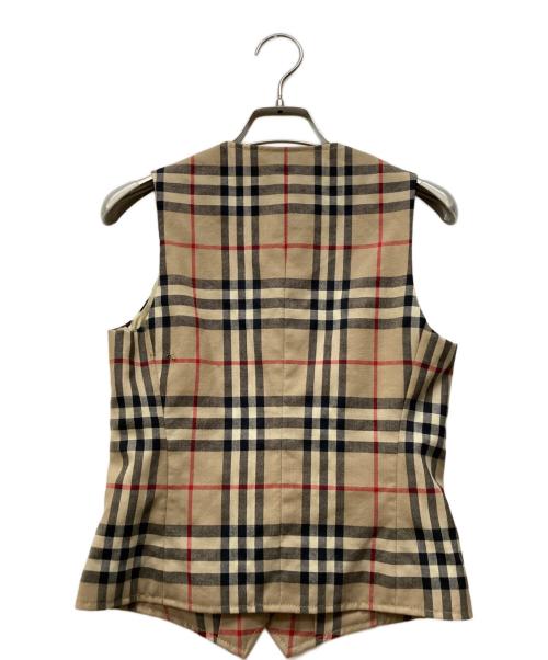 Burberry's（バーバリー）Burberry's (バーバリー) ノヴァチェックベスト ベージュ サイズ:SSの古着・服飾アイテム