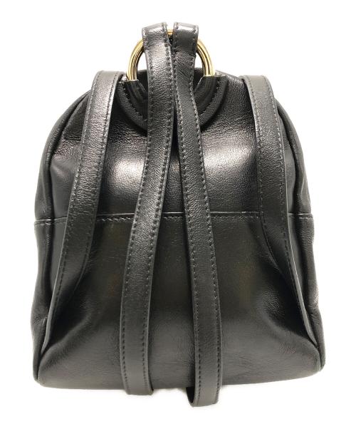 JIMMY CHOO（ジミーチュウ）JIMMY CHOO (ジミーチュウ) スタッズリュックサック ブラックの古着・服飾アイテム