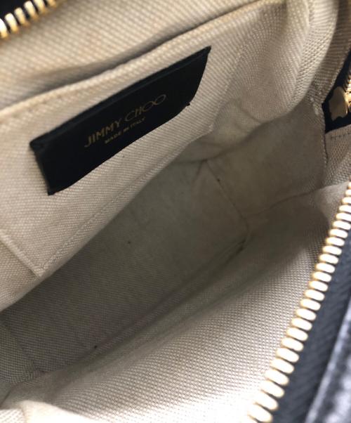 JIMMY CHOO（ジミーチュウ）JIMMY CHOO (ジミーチュウ) スタッズリュックサック ブラックの古着・服飾アイテム