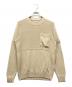 STONE ISLAND（ストーンアイランド）の古着「リネンクルーネックニット」｜ベージュ