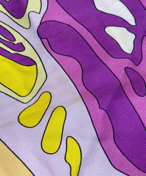 Emilio Pucci（エミリオ プッチ）Emilio Pucci (エミリオ プッチ) スカーフ ピンクの古着・服飾アイテム