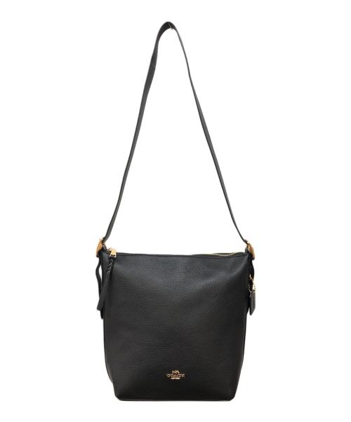 COACH（コーチ）COACH (コーチ) ヴァル ダッフル ショルダーバッグ ブラックの古着・服飾アイテム