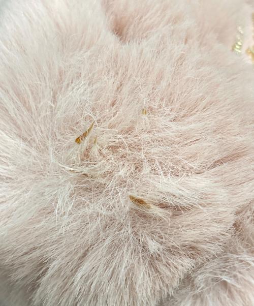 Kate Spade（ケイトスペード）Kate Spade (ケイトスペード) Knot Faux far ミニクロスボディバッグ ピンクの古着・服飾アイテム