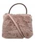 Kate Spade（ケイトスペード）の古着「Knot Faux far ミニクロスボディバッグ」｜ピンク