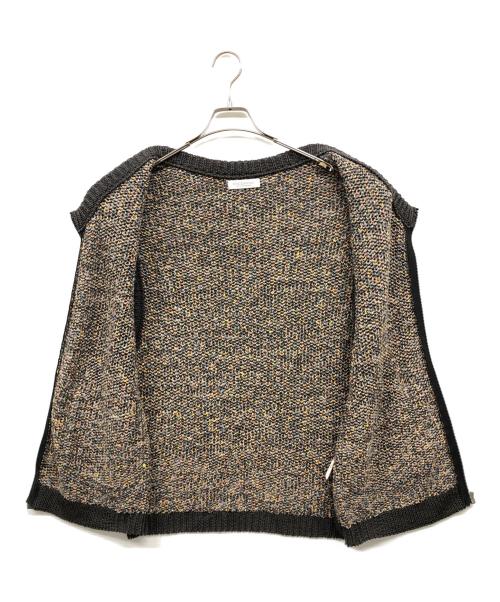 ENCOMING（インカミング）ENCOMING (インカミング) KNITTED TWO POCKET VEST マルチカラー サイズ:Mの古着・服飾アイテム