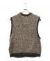 ENCOMING (インカミング) KNITTED TWO POCKET VEST マルチカラー サイズ:M：10000円