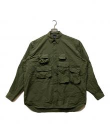 DAIWA PIER39（ダイワ ピア39）の古着「TECH ANGLERS SHIRTS L/S」｜オリーブ