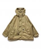 Barbour×KAPTAIN SUNSHINEバブアー×キャプテンサンシャイン）の古着「別注 Hooded Mountain Parka」｜ベージュ