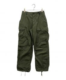 USED（ユーズド）の古着「ジャングルファティーグパンツ」｜グリーン