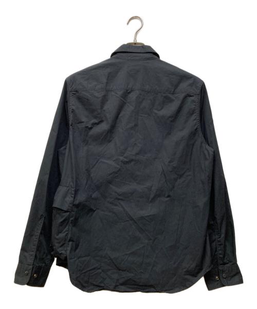 C.P COMPANY（シーピーカンパニー）C.P COMPANY (シーピーカンパニー) コットンシャツジャケット ブラック サイズ:Lの古着・服飾アイテム