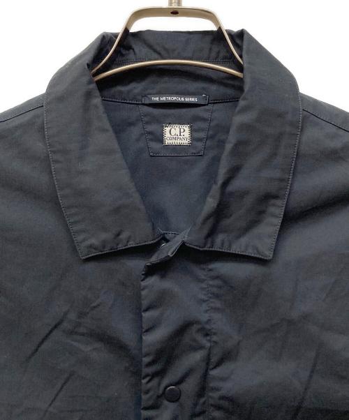 C.P COMPANY（シーピーカンパニー）C.P COMPANY (シーピーカンパニー) コットンシャツジャケット ブラック サイズ:Lの古着・服飾アイテム