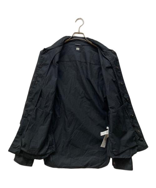 C.P COMPANY（シーピーカンパニー）C.P COMPANY (シーピーカンパニー) コットンシャツジャケット ブラック サイズ:Lの古着・服飾アイテム