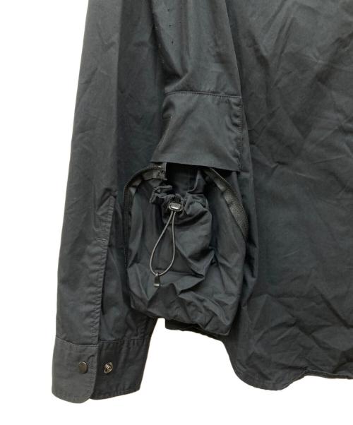 C.P COMPANY（シーピーカンパニー）C.P COMPANY (シーピーカンパニー) コットンシャツジャケット ブラック サイズ:Lの古着・服飾アイテム