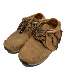 VISVIM（ビズビム）の古着「FBT SUEDE UPPERS SAND」｜ブラウン