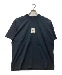 BALENCIAGA（バレンシアガ）の古着「Airport Tag T-shirt Medium Fit "Faded Black"」｜ブラック