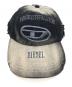 DIESEL (ディーゼル) ダメージ加工ロゴキャップ ブラック サイズ:02：8000円