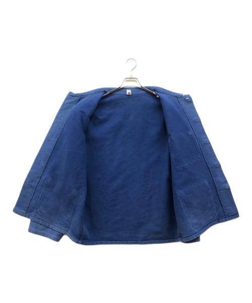 USED（ユーズド）USED (ユーズド) モールスキンジャケット ブルー サイズ:56の古着・服飾アイテム