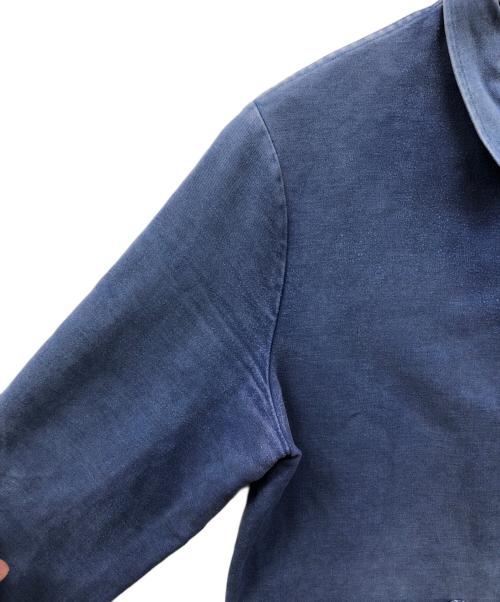 USED（ユーズド）USED (ユーズド) モールスキンジャケット ブルー サイズ:56の古着・服飾アイテム