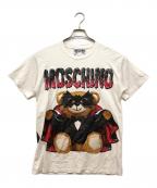 MOSCHINOモスキーノ）の古着「テディベアプリントT」｜ホワイト