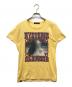 Hysteric Glamour（ヒステリックグラマー）の古着「サングラスガール プリントTシャツ」｜イエロー