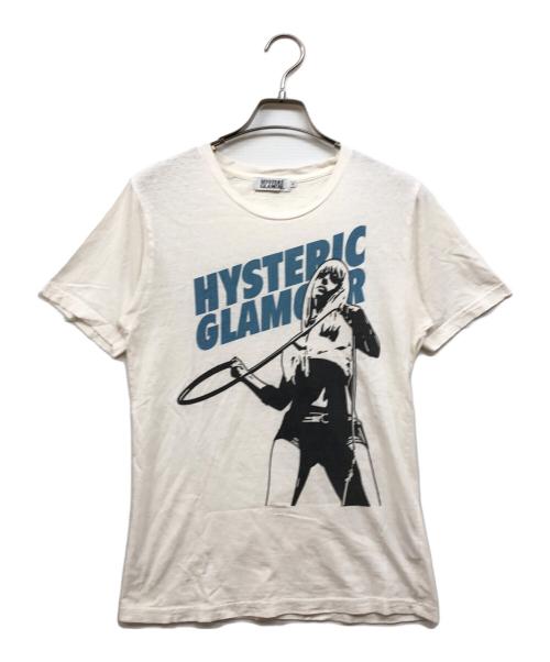 Hysteric Glamour（ヒステリックグラマー）Hysteric Glamour (ヒステリックグラマー) ガールプリントTシャツ ホワイト サイズ:Sの古着・服飾アイテム