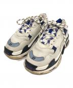BALENCIAGAバレンシアガ）の古着「TRIPLE S」｜ホワイト×ネイビー