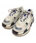 BALENCIAGA（バレンシアガ）の古着「TRIPLE S」｜ホワイト×ネイビー