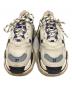 BALENCIAGA (バレンシアガ) TRIPLE S ホワイト×ネイビー サイズ:37：10000円