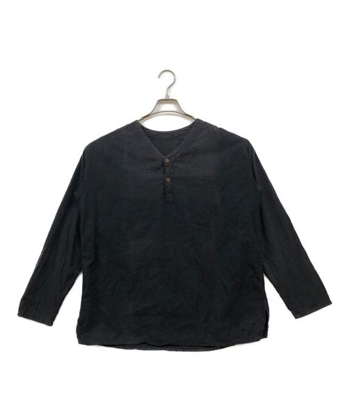 USED（ユーズド）USED (ユーズド) Sleeping Shirt ブラック サイズ:不明（実寸サイズをご確認ください）の古着・服飾アイテム