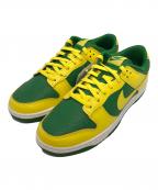 NIKEナイキ）の古着「DUNK LOW RETRO BTTYS」｜グリーン×イエロー