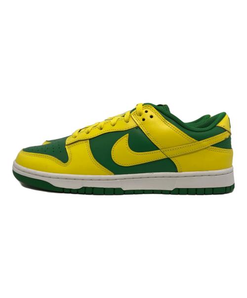 NIKE（ナイキ）NIKE (ナイキ) DUNK LOW RETRO BTTYS グリーン×イエロー サイズ:28の古着・服飾アイテム