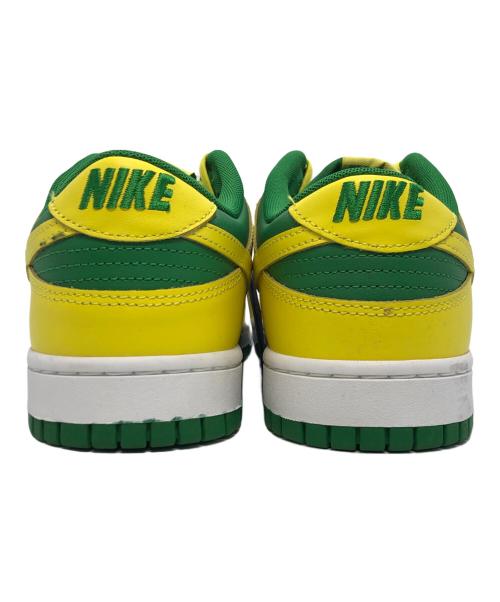 NIKE（ナイキ）NIKE (ナイキ) DUNK LOW RETRO BTTYS グリーン×イエロー サイズ:28の古着・服飾アイテム
