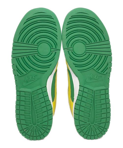 NIKE（ナイキ）NIKE (ナイキ) DUNK LOW RETRO BTTYS グリーン×イエロー サイズ:28の古着・服飾アイテム