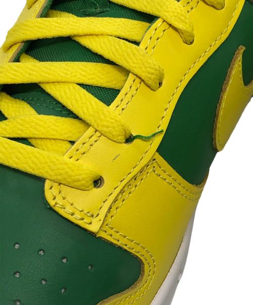 NIKE（ナイキ）NIKE (ナイキ) DUNK LOW RETRO BTTYS グリーン×イエロー サイズ:28の古着・服飾アイテム