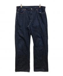FULLCOUNT（フルカウント）の古着「LOT 0105 セルビッチストレートデニムパンツ」｜インディゴ