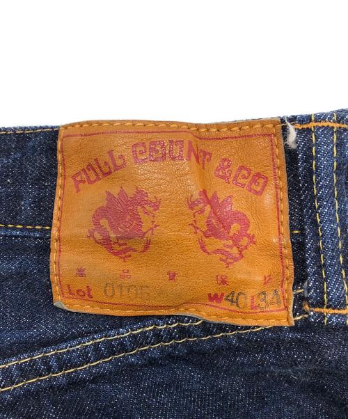 FULLCOUNT（フルカウント）FULLCOUNT (フルカウント) LOT 0105 セルビッチストレートデニムパンツ インディゴ サイズ:40×32の古着・服飾アイテム