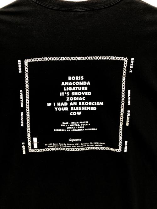 SUPREME（シュプリーム）Supreme (シュプリーム) Mlvins Bullhed Tee ブラック サイズ:XXLの古着・服飾アイテム