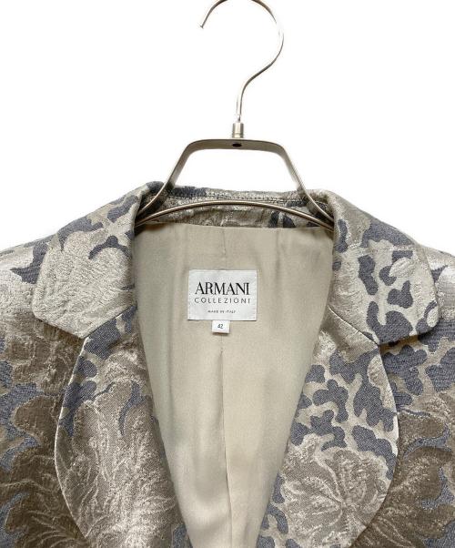 ARMANI COLLEZIONI（アルマーニ コレツィオーニ）ARMANI COLLEZIONI (アルマーニ コレツィオーニ) 3Bジャケット グレー サイズ:42の古着・服飾アイテム