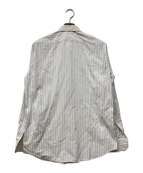 CELINE（セリーヌ）CELINE (セリーヌ) Classic Shirt Striped Poplin ホワイト サイズ:40の古着・服飾アイテム