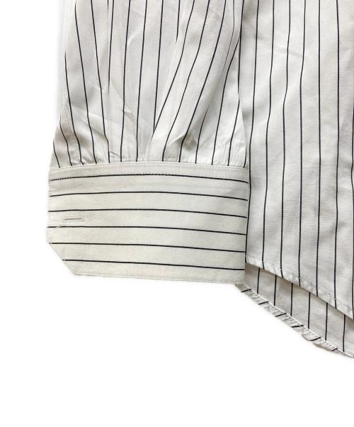 CELINE（セリーヌ）CELINE (セリーヌ) Classic Shirt Striped Poplin ホワイト サイズ:40の古着・服飾アイテム