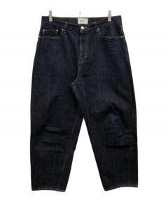 中古・古着通販】MINUS (マイナス) フリンジデニムパンツ インディゴ