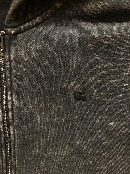 G-STAR RAW（ジースターロゥ）G-STAR RAW (ジースターロゥ) WASHED LOOSE FULL ZIP グレー サイズ:Lの古着・服飾アイテム