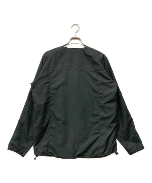 Needles sportswear（ニードルズスポーツウェア）Needles sportswear (ニードルズスポーツウェア) ノーカラージャケット ブラック サイズ:Sの古着・服飾アイテム