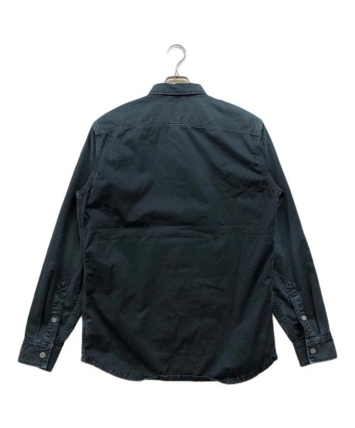 G-STAR RAW（ジースターロゥ）G-STAR RAW (ジースターロゥ) REGULAR 1-PKT SHIRT L/S ネイビー サイズ:Mの古着・服飾アイテム